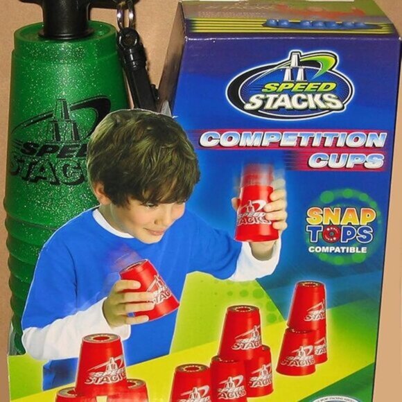 Speed Stacks Competition Cups Authentic Stacking Set -Metallic Green Brand New - Picture 5 of 12